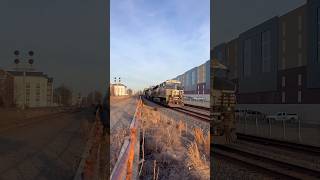 NS intermodal flys through Bound Brook NJ [upl. by Itnahsa]