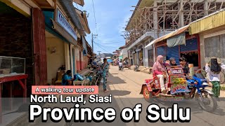 Siasi Island  walking tour in a simple progressive village tausug sulu [upl. by Abdul778]