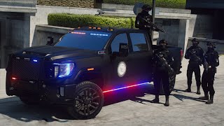 GTA 5 POLICIA  FUERZAS ESPECIALES  OPERATIVO NOCTURNO  TheAxelGamer [upl. by Hanej]