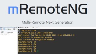 mRemote ssh tool [upl. by Fee253]