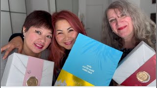 Asmr with my besties Unboxing box 📦 asmr asmrrandom asmrtingles [upl. by Grati750]