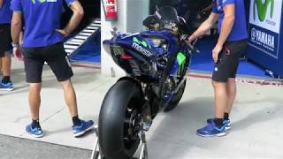 MotoGP23 Start Engine Comparison 2017 YAMAHA KALEX MAHINDRA [upl. by Lezlie]