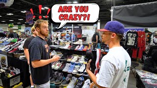 LOWBALLING ON JORDANS AT SNEAKERCON MINNEAPOLIS [upl. by Aihsyt]