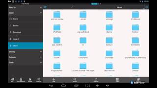 How to browse files and folders through ES File Explorer [upl. by Alehs]