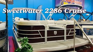 2020 Sweetwater 2286 Cruise by Godfrey Pontoons [upl. by Ais]