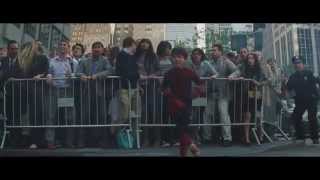 The Amazing Spider Man 2 End Scene Kid Stands Up Against Rhino Man  High Definition [upl. by Netsryk]