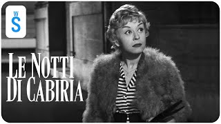 Le notti di Cabiria  Nights of Cabiria 1957  Scene Famous movie star Alberto Lazzari [upl. by Nylirehc502]