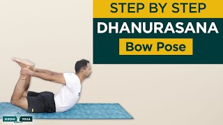 Dhanurasana Bow Pose Benefits How to Do amp Contraindications by Yogi Sandeep  Siddhi Yoga [upl. by Aiyot]