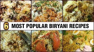 BEST BIRYANI RECIPES  Chicken Biryani  Mutton Biryani  Egg Biryani and more  Get Curried [upl. by Tamra364]