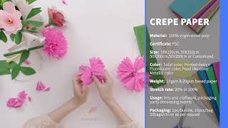 Crepe paper [upl. by Nos]