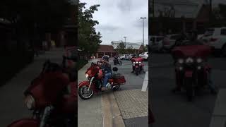 Pagans motorcycle club show up in the Maryland suburbs for lunch [upl. by Berglund533]