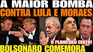 TRUMP E MUSK CUMPRIU PRISÃO SAIU NESSE DOMINGO MORAES E LULA RECEBE PIOR NOTÍCIA de BOLSONARO [upl. by Nayt564]