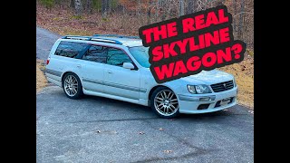 1997 Nissan Stagea RSFourV RB25DET Walkaround Review  Hoshi Motion [upl. by Annissa]