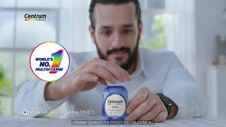 Centrum Men Supports Overall Health  Akhil Akkineni TVC  Worlds No1 Multivitamin [upl. by Bachman]