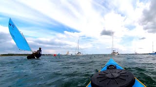 Beaulieu River by Sea Kayak Bucklers Hard Dinghy Racing Insta360 Delphin Valkyrie Scorpio [upl. by Cliff639]