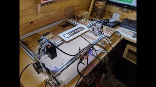 Alfawise c30 cnc 2500mw Laser Engraver  A Great Piece of Kit [upl. by Letti127]