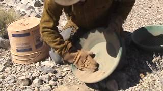 HOW TO DRY PAN  For Desert Gold  ask Jeff Williams [upl. by Kurr]