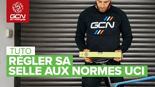 Comment régler sa selle de vélo aux normes UCI  Tuto [upl. by Bocock]