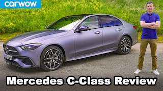 Mercedes CClass 2021 review  SClass luxury for less [upl. by Timothee]