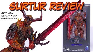 Surtur Review Unboxing and Review Hasbro Marvel Legends MCU Infinity Saga wave [upl. by Giordano]