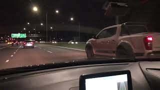 Melbourne Airport Night Drive [upl. by Yelsnia679]