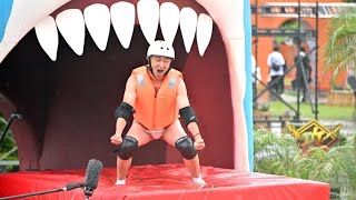 Takeshis castle season 1 episode 1 [upl. by Mccartan]