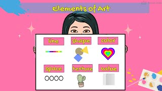 Arts 6  Elements of Art [upl. by Aroz]