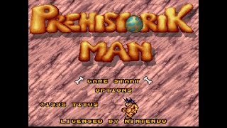 Snes Longplay  Prehistorik Man [upl. by Maury]