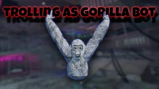 TROLLING AS GORILLABOT in gorilla tag [upl. by Aivitnahs913]