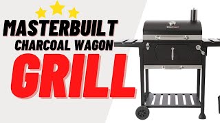 Masterbuilt MB20040919 Charcoal Wagon Grill 36 inch Black [upl. by Quinton]