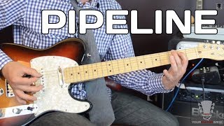 Pipeline by The Ventures  YourGuitarSage Guitar Lesson [upl. by Ayihsa354]