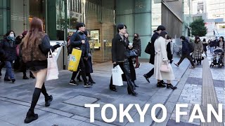 新橋・銀座散歩 【4K】 Walking Shinbashi and Ginza Tokyo Japan Dec 2023 [upl. by Hanley]