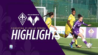 ACF Fiorentina Femminile vs Hellas Verona 01  MATCH HIGHLIGHTS [upl. by Welker]