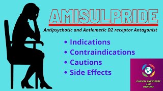 Amisulpride or Sulpitac Tablet 50100200mg Indication Contraindications Caution and Side Effects [upl. by Daughtry]