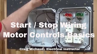 Start Stop wiring Basics [upl. by Donegan]