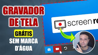 O MELHOR GRAVADOR DE TELA para PC  ScreenRec  Grátis sem Marca Dágua [upl. by Kruter]