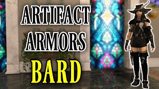 Bard Artifact Armors ARR to SHB FFXIV [upl. by Artek423]