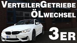 BMW Stellmotor defekt I BMW Verteilergetriebe Ölwechsel [upl. by Namzaj]