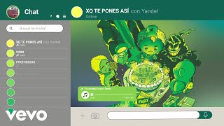 Feid Yandel  XQ Te Pones Así Lyric Video [upl. by Higley]