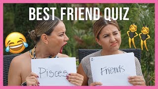 Best Friend Quiz  How Well Do We Actually Know Each Other [upl. by Milford723]