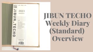 Kokuyo Jibun Techo Standard Diary Flipthrough Overview [upl. by Fransisco86]