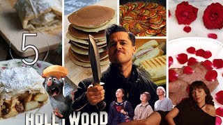 TOP 5 RECETAS DE CINE  Mis mejores platos de películas 🎬 [upl. by Nickolai]