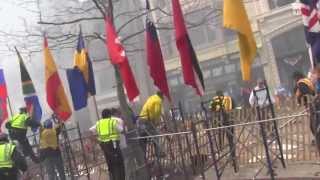 Explosions at the Boston Marathon [upl. by Oirevas]