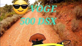 voge 500 DSX off roadTrailSólo Moto [upl. by Ateuqram]