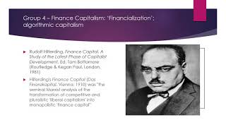 Neoliberalism ‘Financialization’ and Finance Capitalism [upl. by Naelopan]