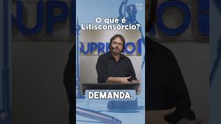 O QUE É LITISCONSÓRCIO processocivil direito direitoprocessualcivil lei prova concurso [upl. by Esilenna]