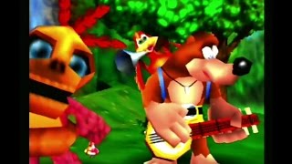 Intro And Title Screen  BanjoKazooie N64 [upl. by Welles]