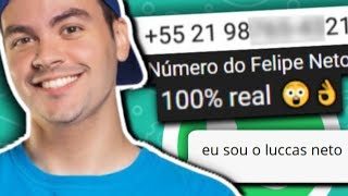 EU PROCUREI NÚMEROS DE YOUTUBERS E LIGUEI PARA TESTAR [upl. by Alicia295]