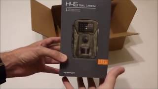 Apeman H45 12MP1080P Trail Camera  Unboxing amp Setup [upl. by Toulon736]