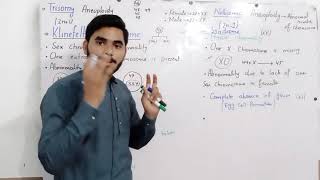 Aneuploidy  Trisomy  Nullisomic  Klinefelters Syndrome  Turner Syndrome Class 12 In Urdu Hindi [upl. by Wahlstrom]